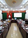 Ban Dân vận Tỉnh ủy giám sát Ban Thường vụ Thị ủy Hòa Thành