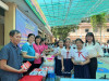 Mô hình Tổ Phụ nữ sống xanh thực hiện Chương trình đổi rác thải nhựa lấy dụng cụ học tập cho học sinh tại Trường tiểu học Lương Thế Vinh, khu phố 4, thị xã Hòa Thành