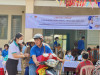 Khám bệnh, cấp phát thuốc miễn phí và tặng quà cho người dân có hoàn cảnh khó khăn trên địa bàn phường Long Thành Bắc, thị xã Hoà Thành, tỉnh Tây Ninh