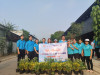 Đoàn phường Long Thành Trung ra quân thực hiện công trình thanh niên “Tuyến đường hoa” tại hẻm số 35 Phạm Hùng.
