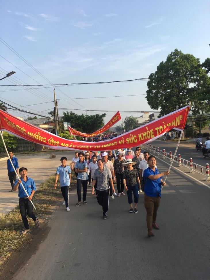 Long Thành Trung phát động Ngày chạy Olympic vì sức khỏe toàn dân năm 2018
