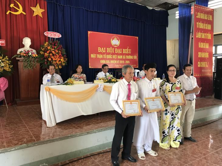 Đại hội đại biểu Mặt trận tổ quốc Việt Nam xã Trường Tây nhiệm kỳ 2019 – 2024