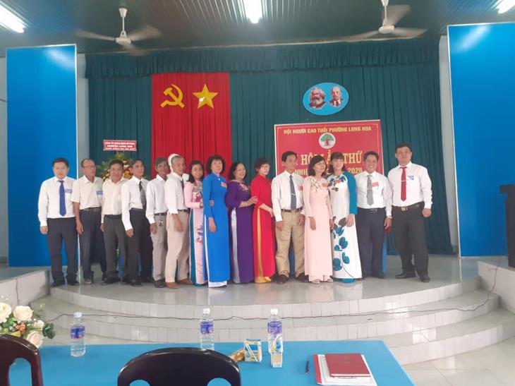Đại hội đại biểu Hội Người cao tuổi phường Long Hoa lần thứ VI, nhiệm kỳ 2021-2026.