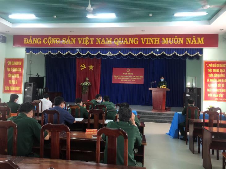 Hội Cựu chiến binh thị xã Hòa Thành tổ chức Hội nghị tổng kết 5 năm phong trào 