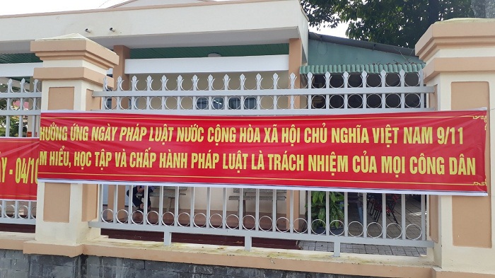  Hoạt động tuyên truyền Ngày Pháp luật Việt Nam  năm 2021 trên địa bàn thị xã Hòa Thành