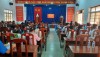 UBND xã Trường Hòa, thị xã Hòa Thành tuyên truyền, phổ biến pháp luật cho Cán bộ, đoàn viên và học sinh.