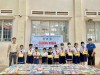 Đoàn thanh niên phường Long Thành Bắc phối hợp thư viện tỉnh Tây Ninh tổ chức Ngày hội đọc sách và đổi rác thải nhựa lấy dụng cụ học tập.