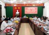 Hòa Thành: Ban Thường vụ Thị ủy họp định kỳ tháng 3/2023