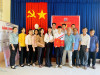Các chi bộ trực thuộc Đảng bộ xã Trường Hoà tổ chức lễ kết nạp Đảng viên
