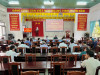 Long Thành Bắc tổ chức Hội nghị Bình cử công khai trong tuyển chọn, gọi công dân nhập ngũ năm 2024.