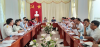 UBND phường Long Thành Trung tổ chức cuộc họp giao ban tháng 01 năm 2024 triển khi phương hướng nhiệm vụ tháng 02 năm 2024