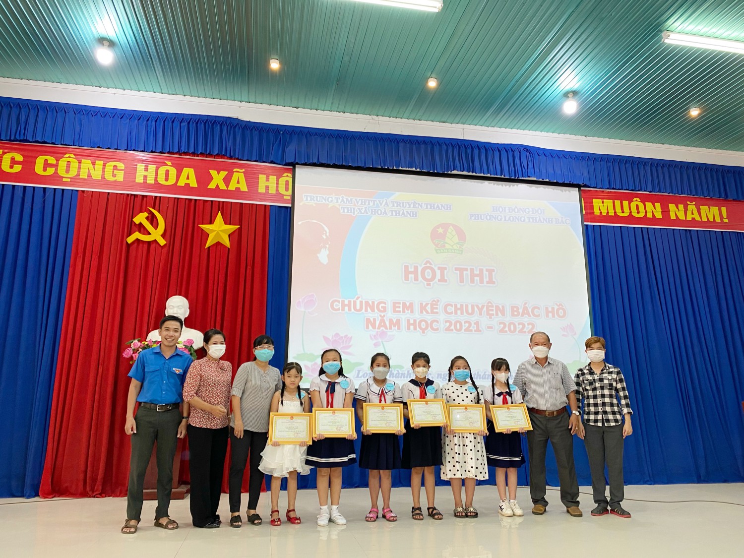 Hội Đồng đội phường Long Thành Bắc tổ chức hội thi “Chúng em kể chuyện Bác Hồ” năm học 2021-2022.