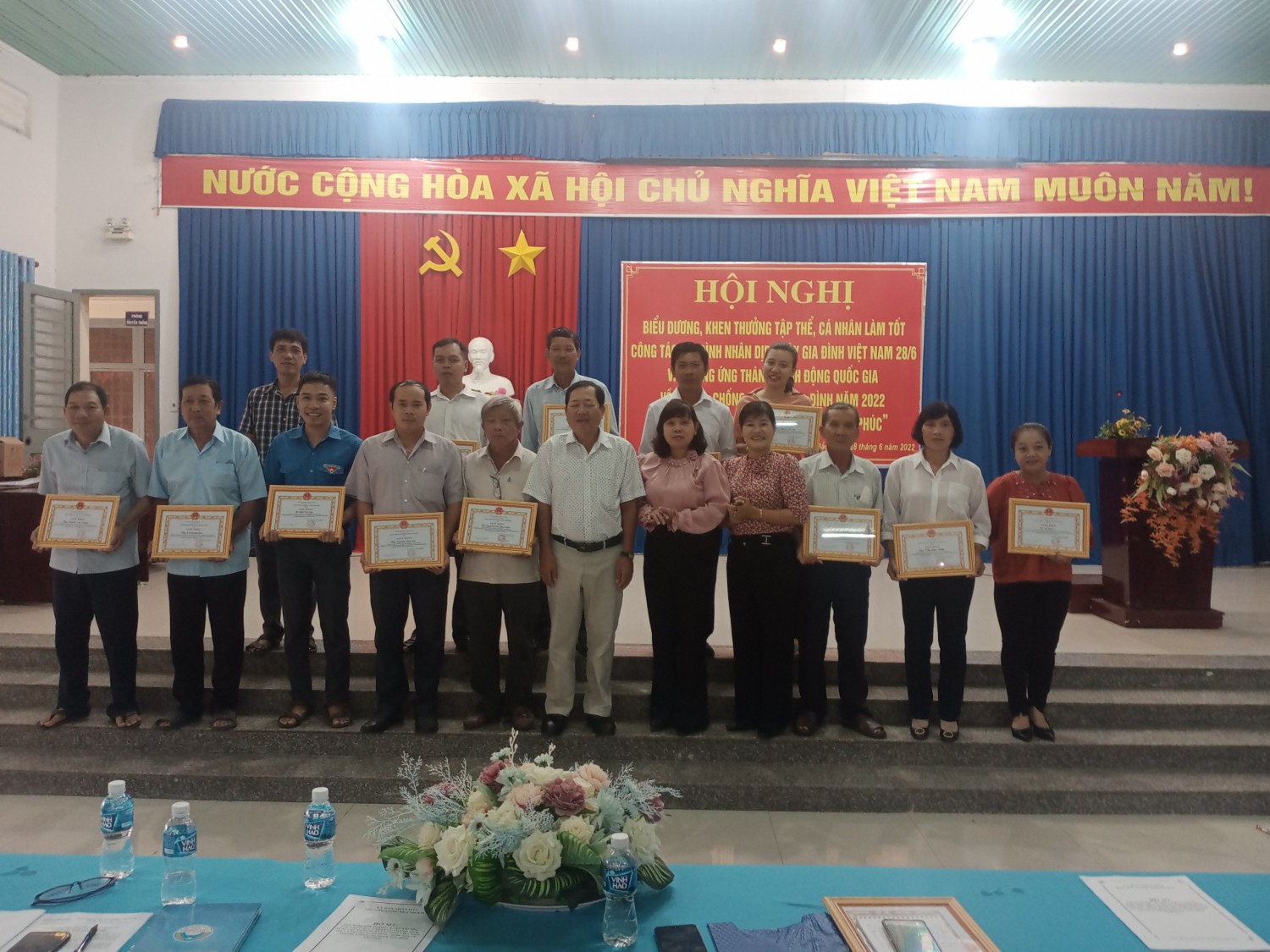 Long Thành tổ chức Hội nghị khen thưởng các tập thể, cá nhân có thành tích xuất sắc nhân ngày gia đình Việt Nam 28/6.