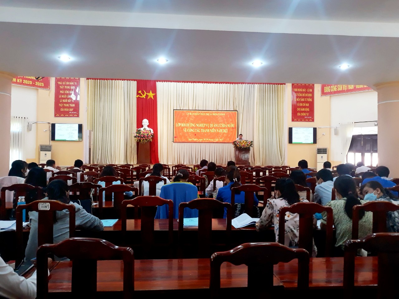 Mở Lớp bồi dưỡng nghiệp vụ quản lý nhà nước về công tác thanh niên năm 2022 tại thị xã Hòa Thành