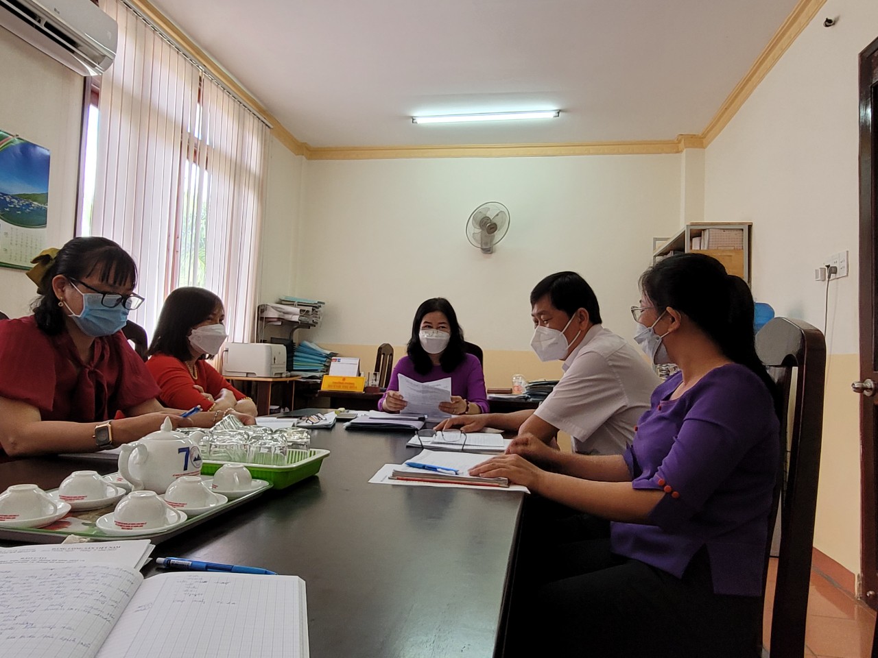 Phòng Tài chính-Kế hoạch thị xã Hòa Thành tổ chức thực hiện công tác cải cách hành chính năm 2022