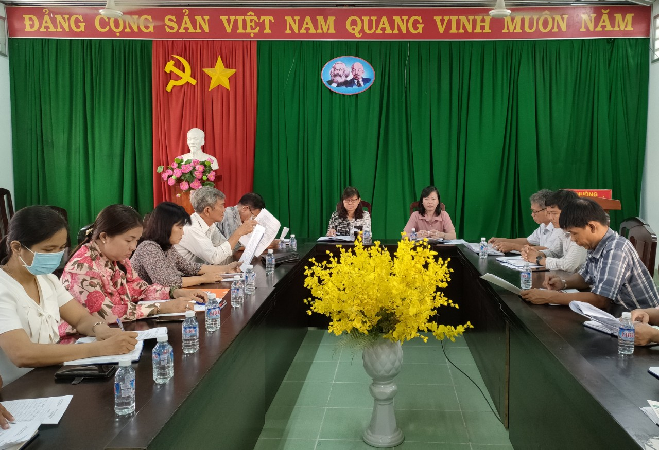 Thường trực HĐND phường Long Thành Bắc tổ chức họp liên trực chuẩn bị nội dung kỳ họp thứ 5