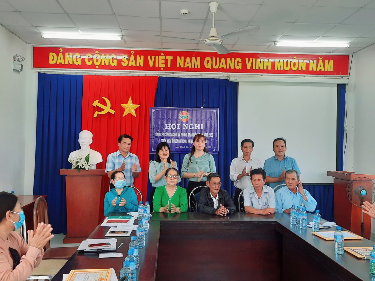 Hội Nông dân phường Long Thành Bắc  tổ chức Hội nghị tổng kết công tác Hội năm 2022