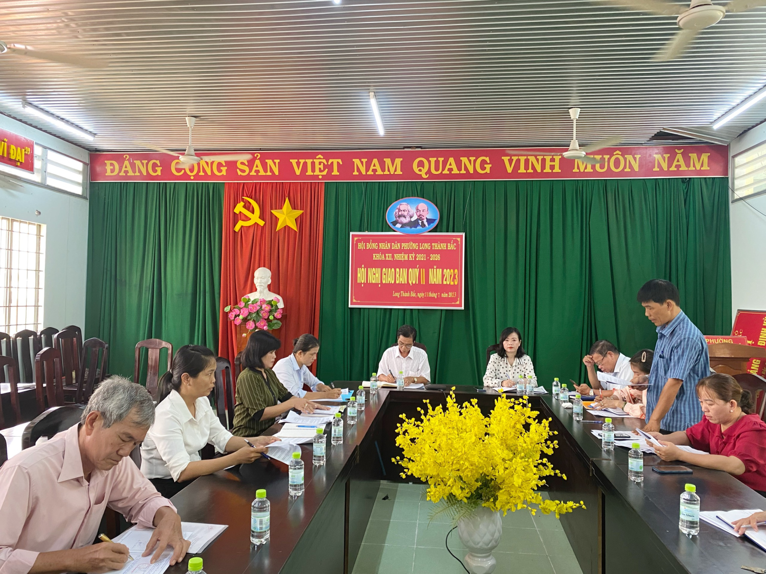 HĐND phường Long Thành Bắc  tổ chức hội nghị giao ban quý II/2023.