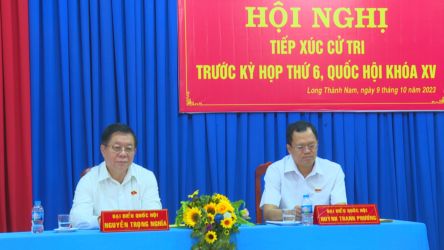 Đại biểu Quốc hội tỉnh Tây Ninh tiếp xúc cử tri thị xã Hoà Thành