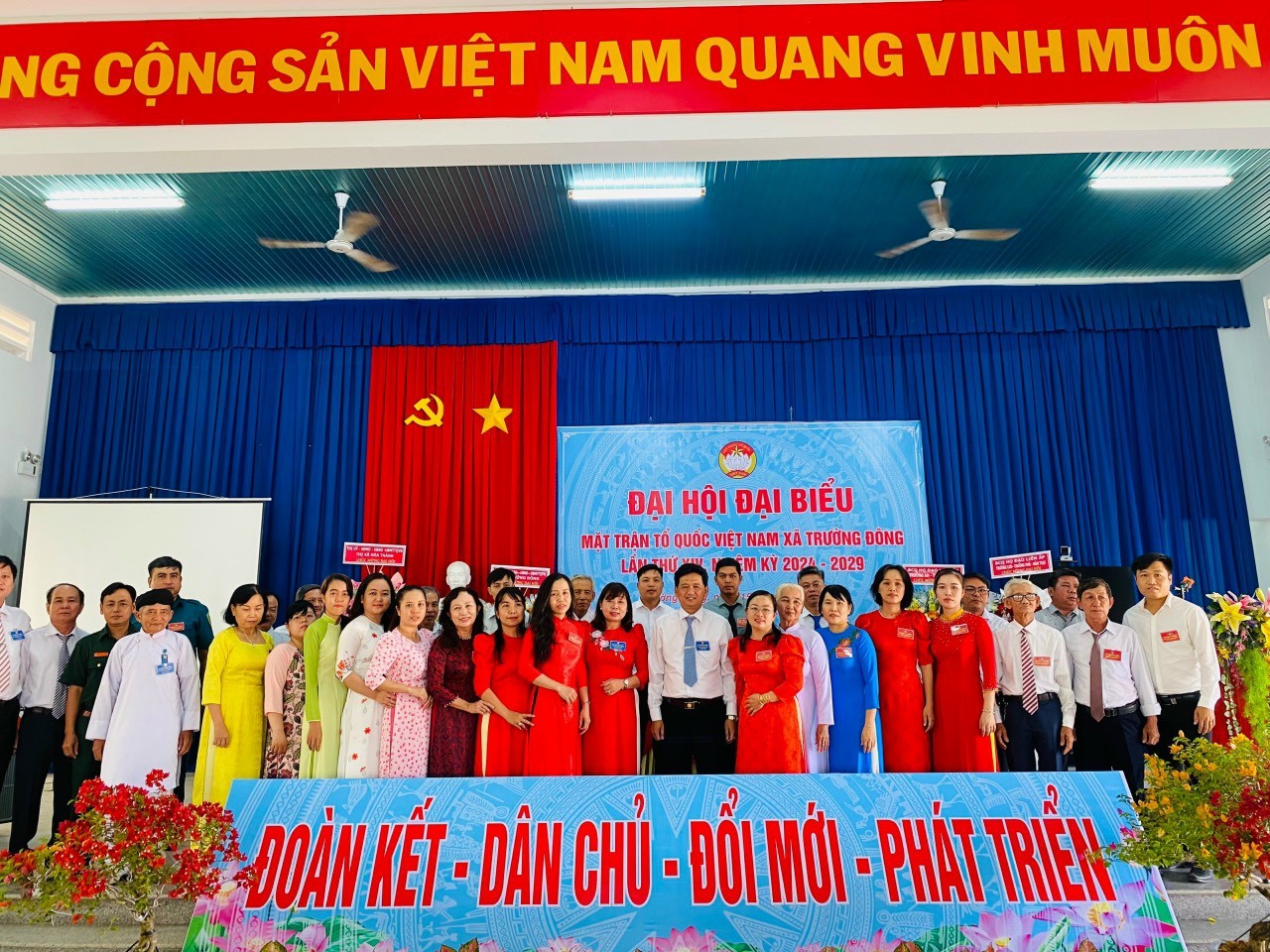 Đại hội đại biểu Mặt trận tổ quốc Việt Nam xã Trường Đông lần thứ XIV,  nhiệm kỳ 2024-2029