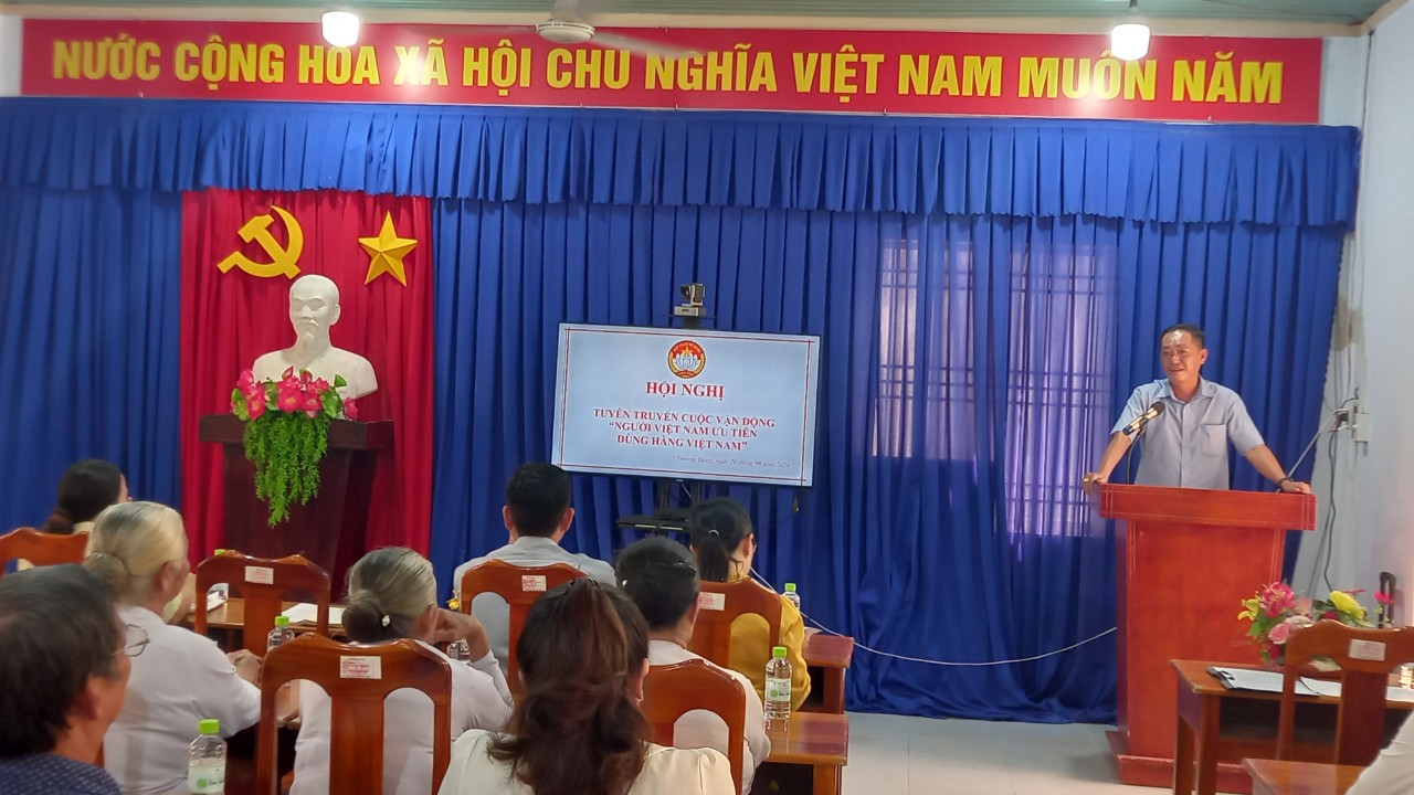 Hội nghị tuyên truyền cuộc vận động “Người Việt Nam ưu tiên dùng hàng Việt Nam”