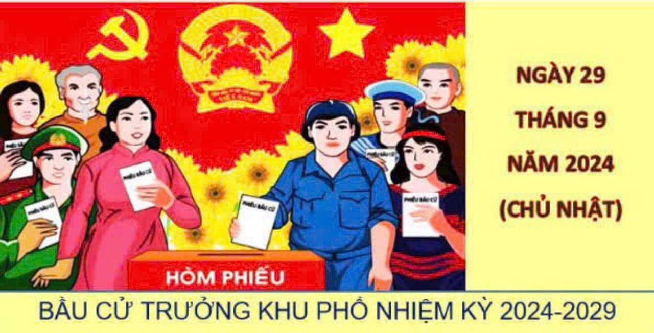 Bầu cử Trưởng ấp-khu phố nhiệm kỳ 2024-2029