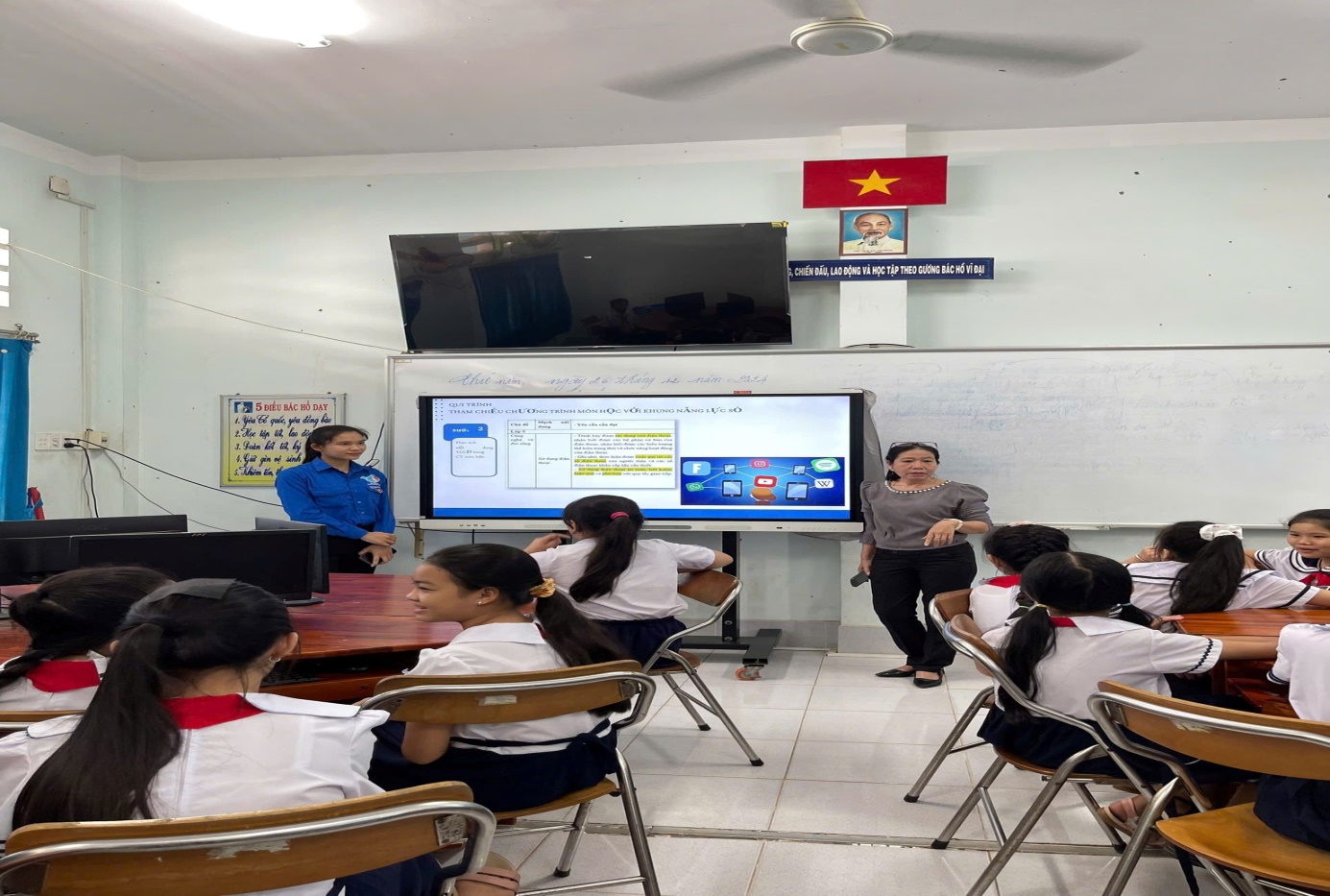 Hội đồng Đội phường Long Thành Trung tổ chức chương trình “Tập huấn nâng cao năng lực số cho thiếu nhi, đội viên, học sinh”